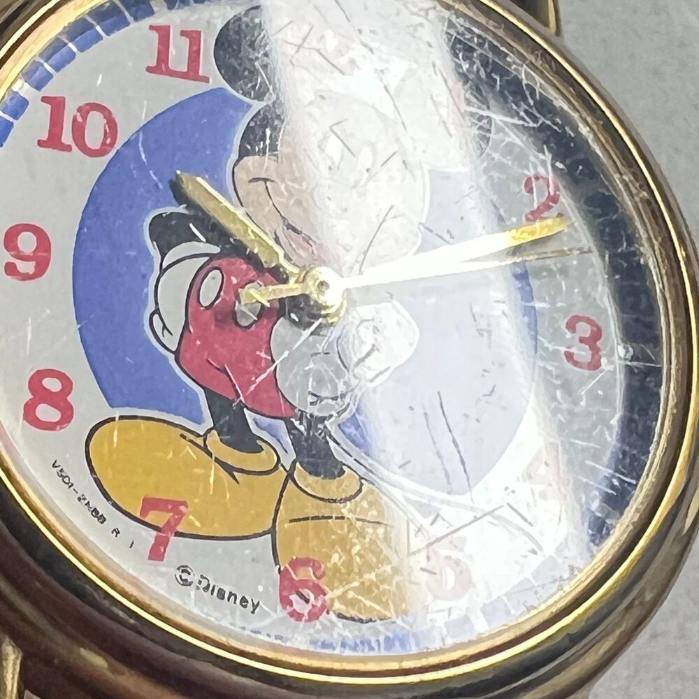 Vintage Disney Mickey Mouse Lorus Quartz Watch - Picture 6 of 12